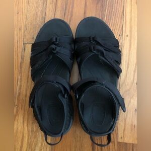 Black Tevas -Tirra Sandal, Women’s size 9.5